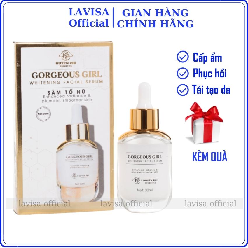 [Freeship+Quà] Serum sâm tố nữ Huyền Phi cấp ẩm tái tạo phục hồi tăng độ đàn hồi cho da
