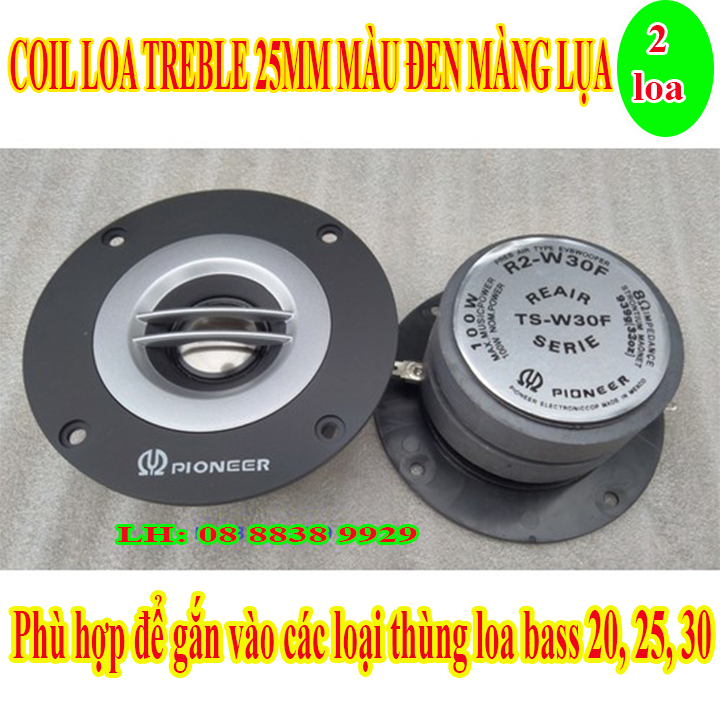 CẶP LOA TREBLE PIONEER 10CM - MẶT 2 CẦU - GIÁ 1 ĐÔI