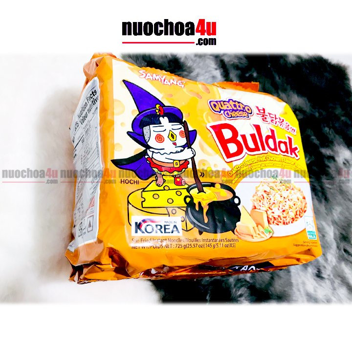 Mì gà khô cay hàn quốc samyang - buldak cheese