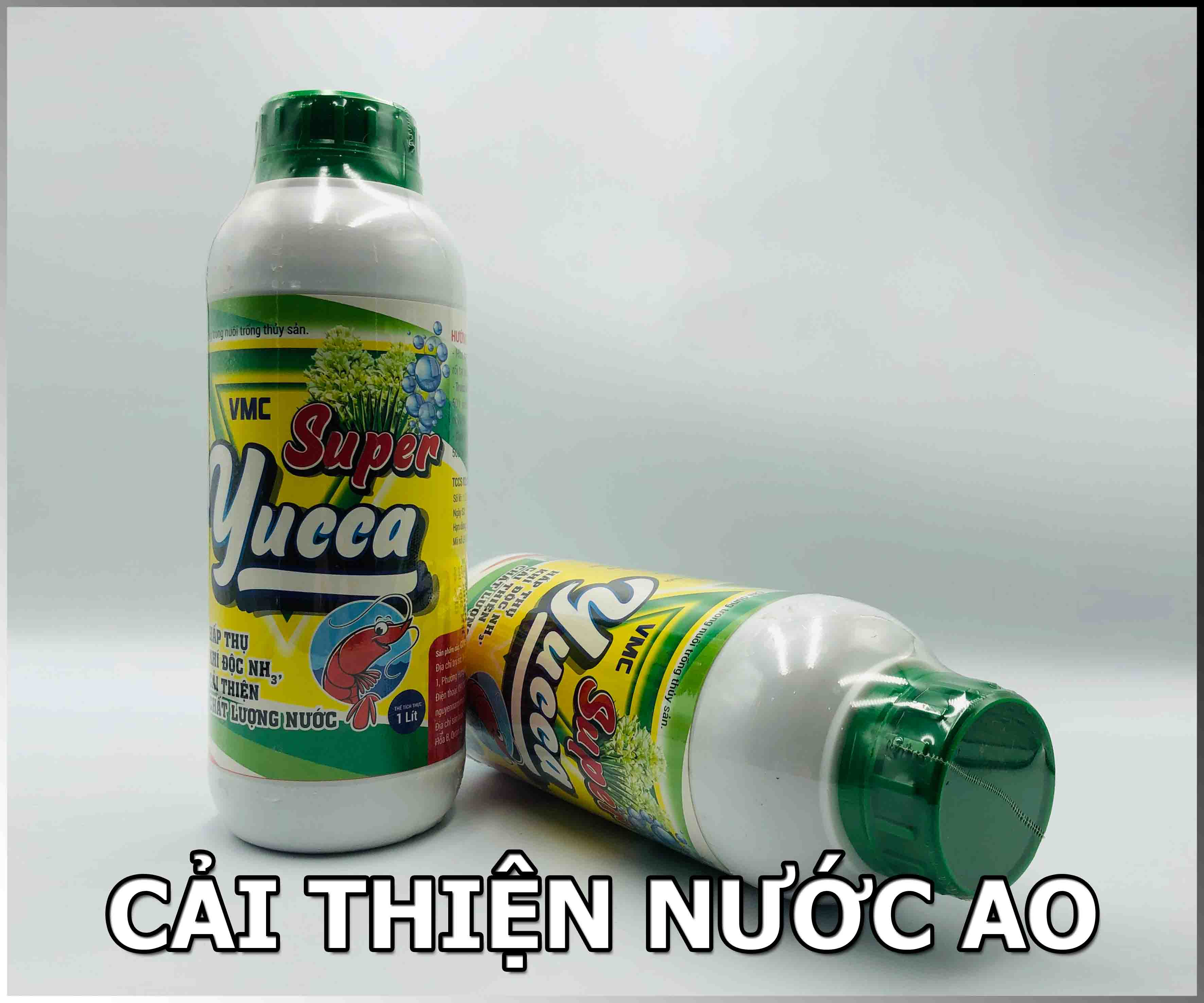 Xử lý nước ao nuôi, kích thích tôm cá bắt mồi với SUPPER YUCCA
