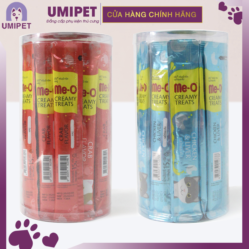 Súp thưởng Pate cho Mèo UMIPET - Bổ sung các dưỡng chất cần thiết với Súp thưởng pate Me-O