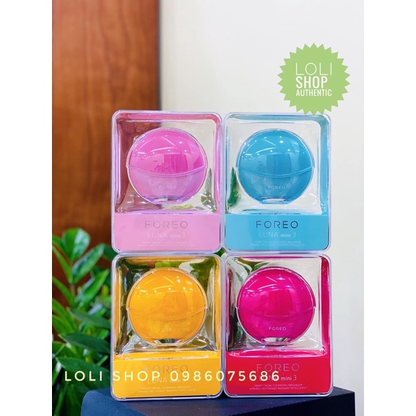 Foreo máy rửa mặt foreo luna mini 2 mini 3 full