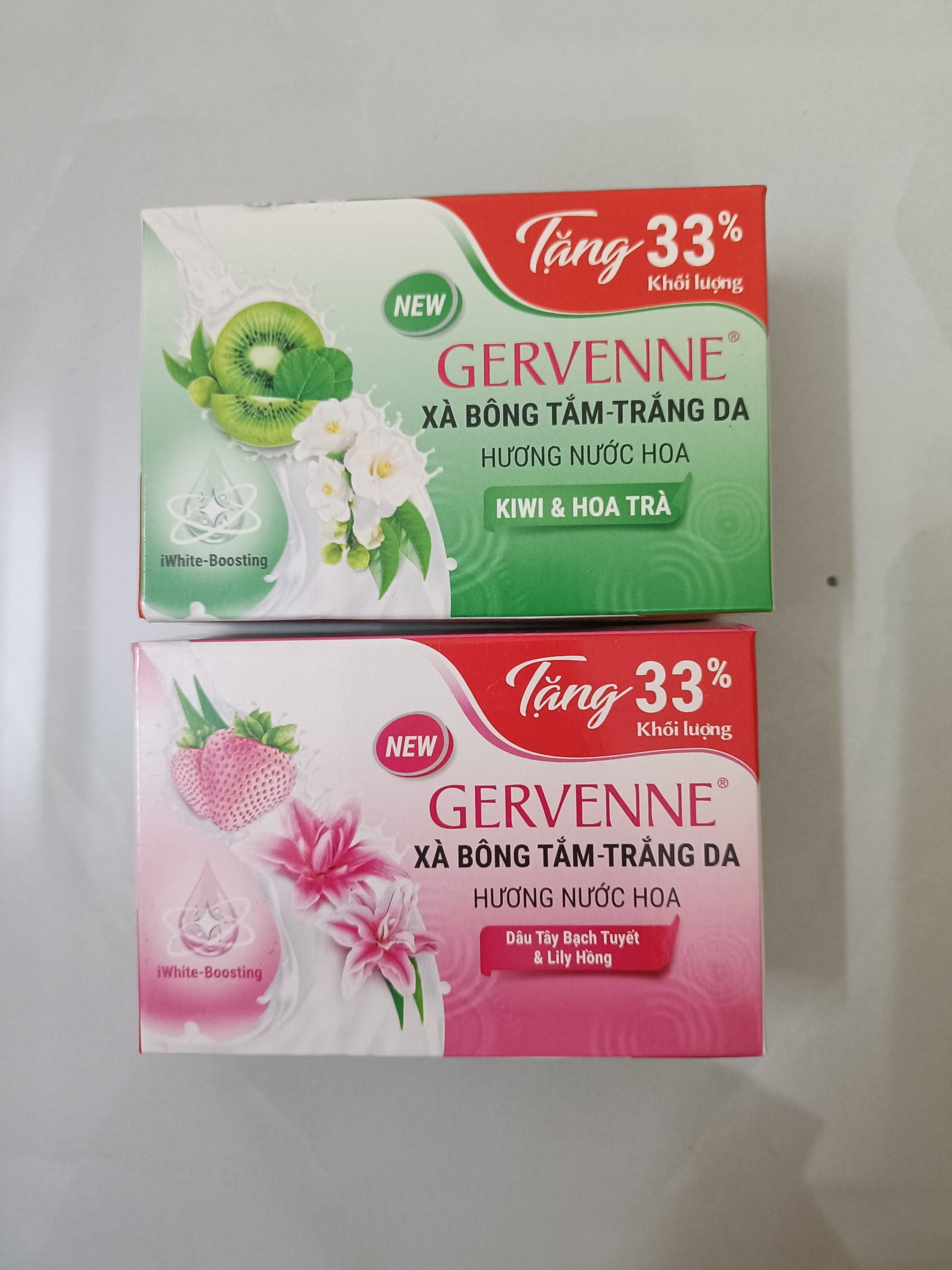 Gervenne - Xà bông cục gervenne 120g (Chọn Mùi)