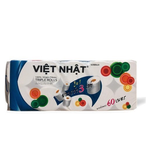 Giấy vệ sinh 3 lớp lốc 10 cuộn loại đặc dọn kho thanh lý rẻ