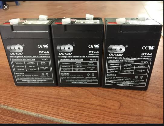 SỈ  BÌNH  ẮC QUY 6V/4.5A  DÙNG CHO Ô TÔ VÀ XE MÁY