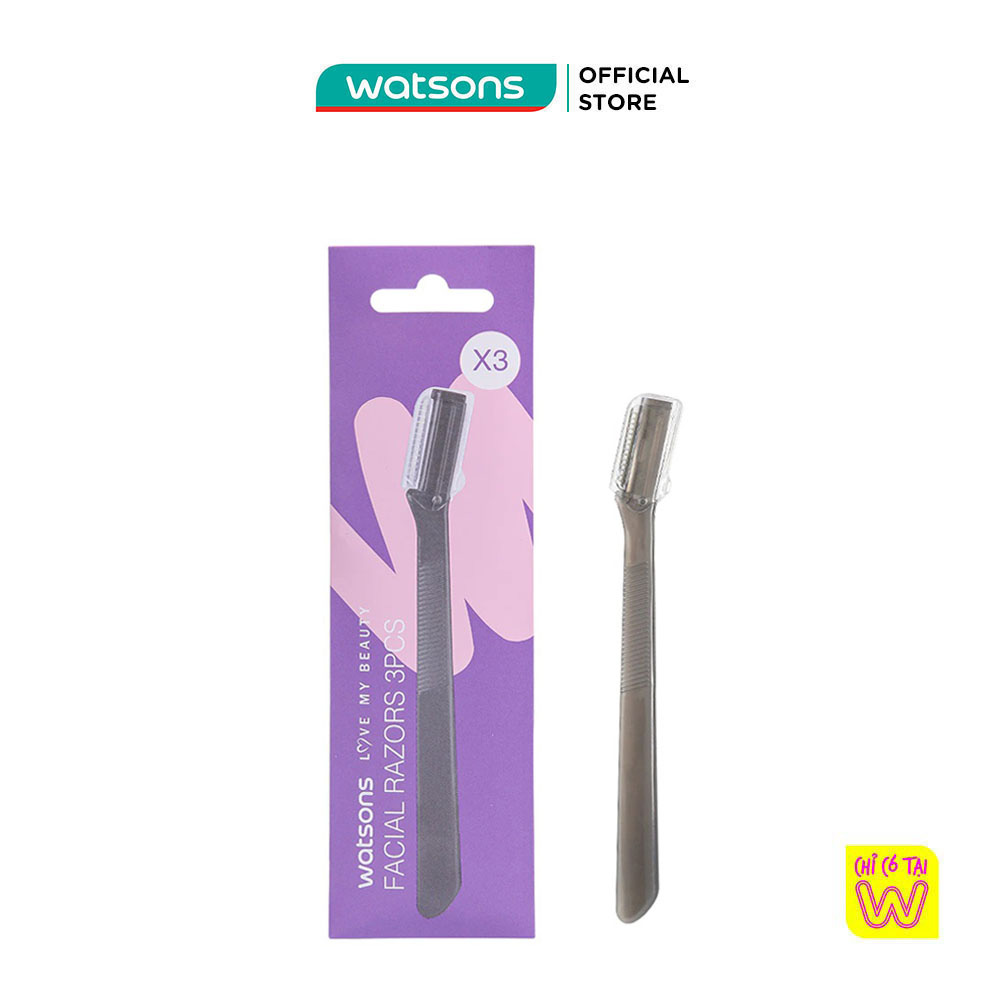 Dao cạo lông mặt watsons 3 cây