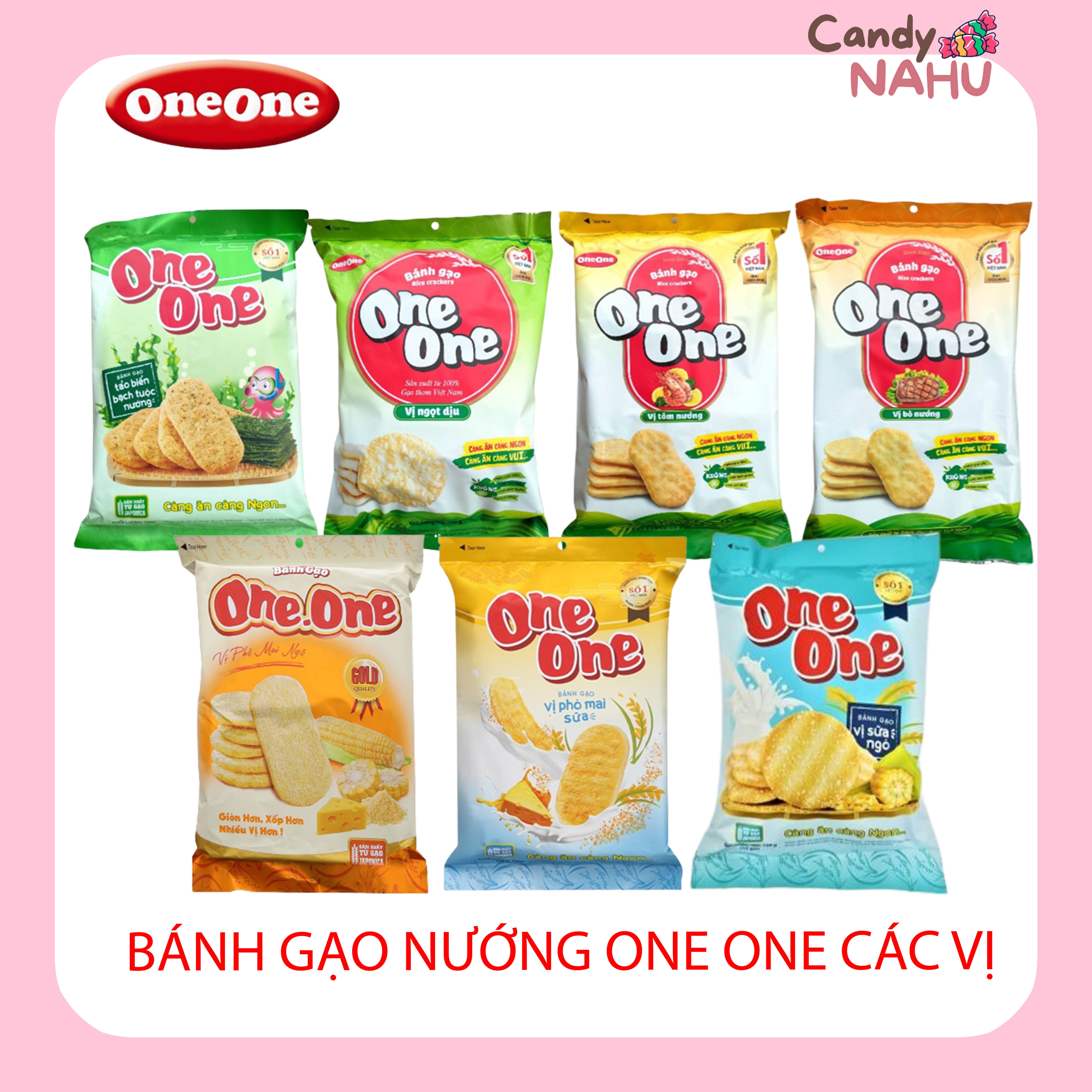 Bánh gạo One One các vị