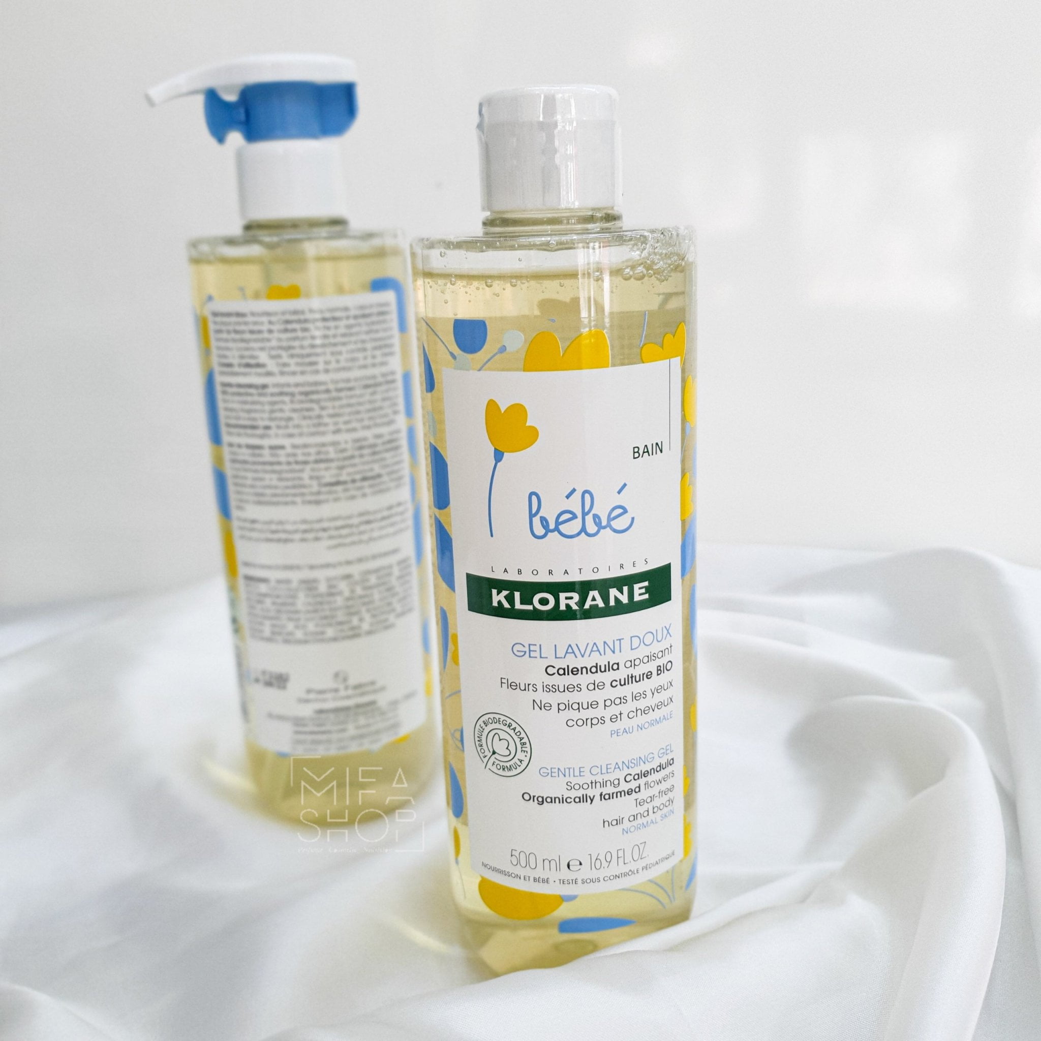 Sữa tắm gội klorane bébé 2in1