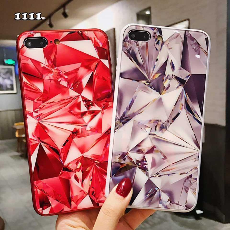 Ốp lưng iphone đủ dòng máy họa tiết hình khối sành diệu - ốp cứng ah1111