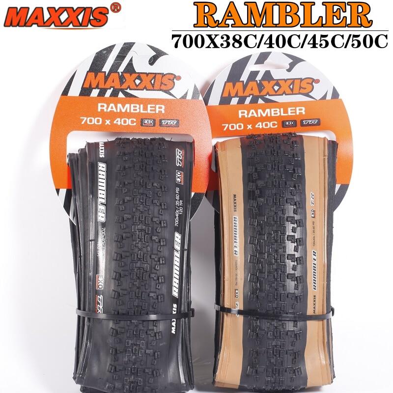 Maxxis rambler 700x40c 700x45c50c bicycle tire cross-road tyre tubeless ready
