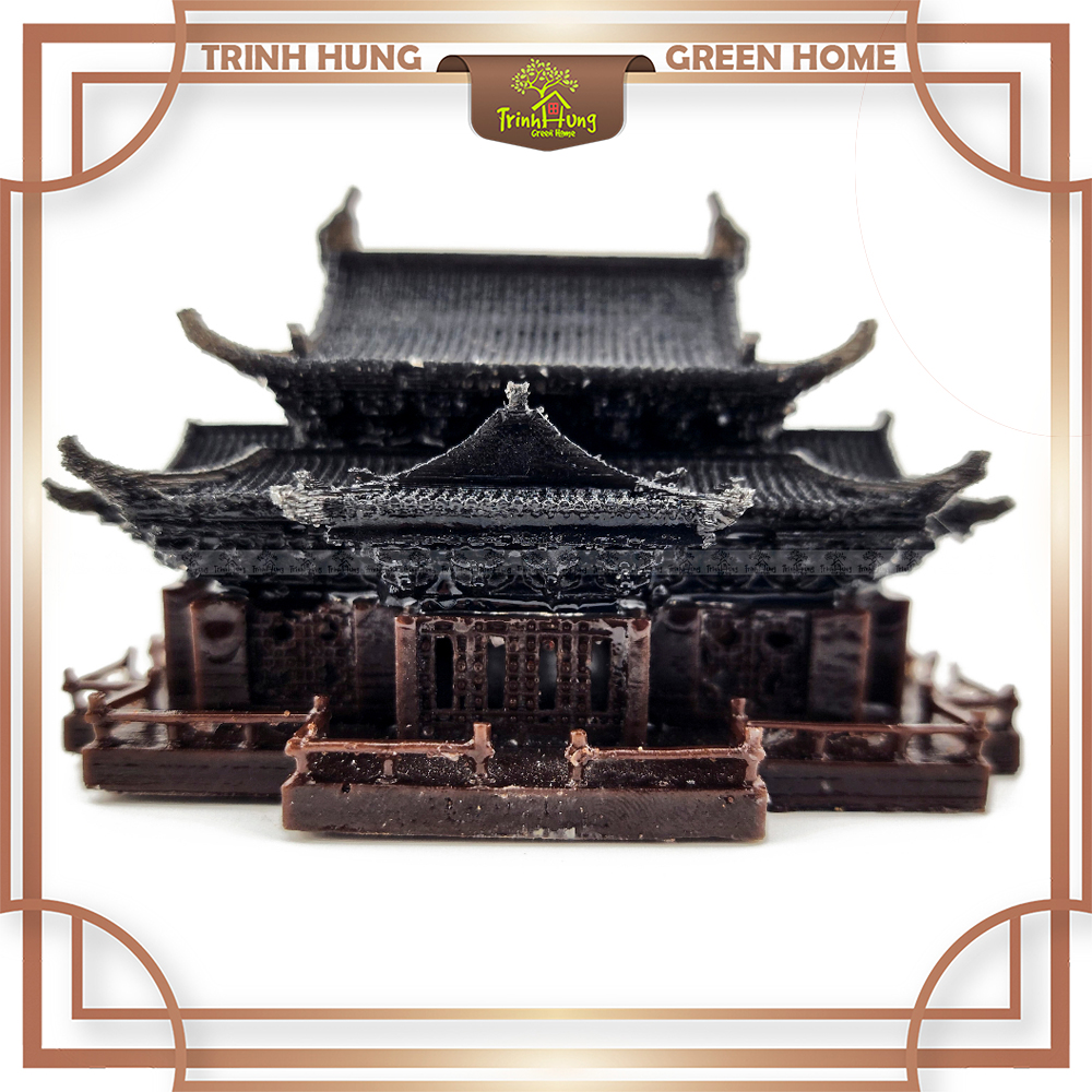 Mô hình chùa Nhật TC91 - trang trí tiểu cảnh, bán cạn, bonsai, Terrarium