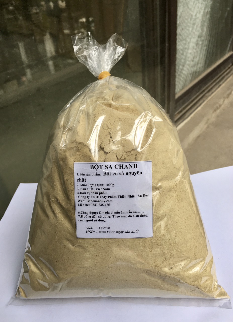 BỘT SẢ NGUYÊN CHẤT LOẠI I 1000g