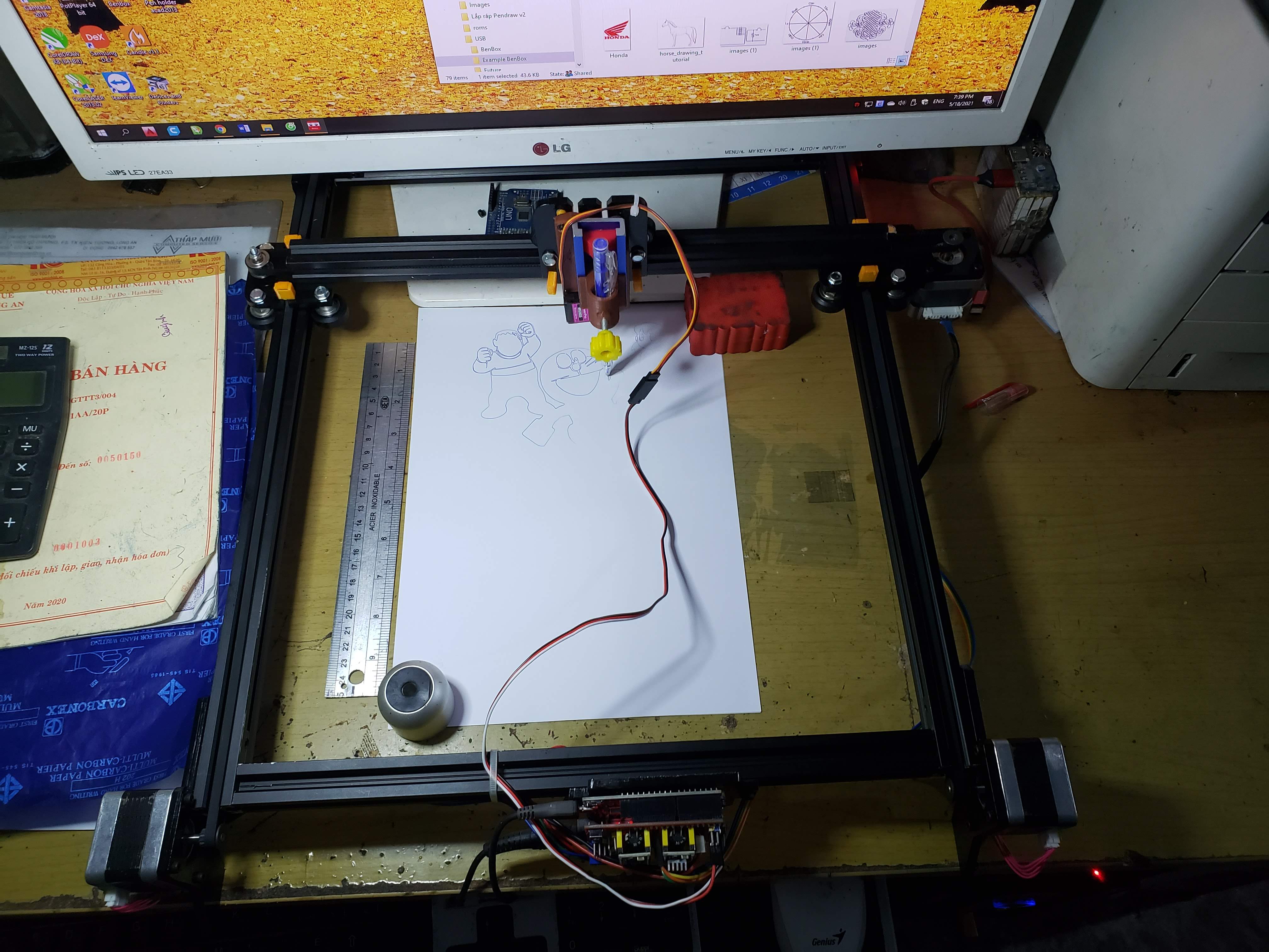 Máy vẽ CNC PlotterXP