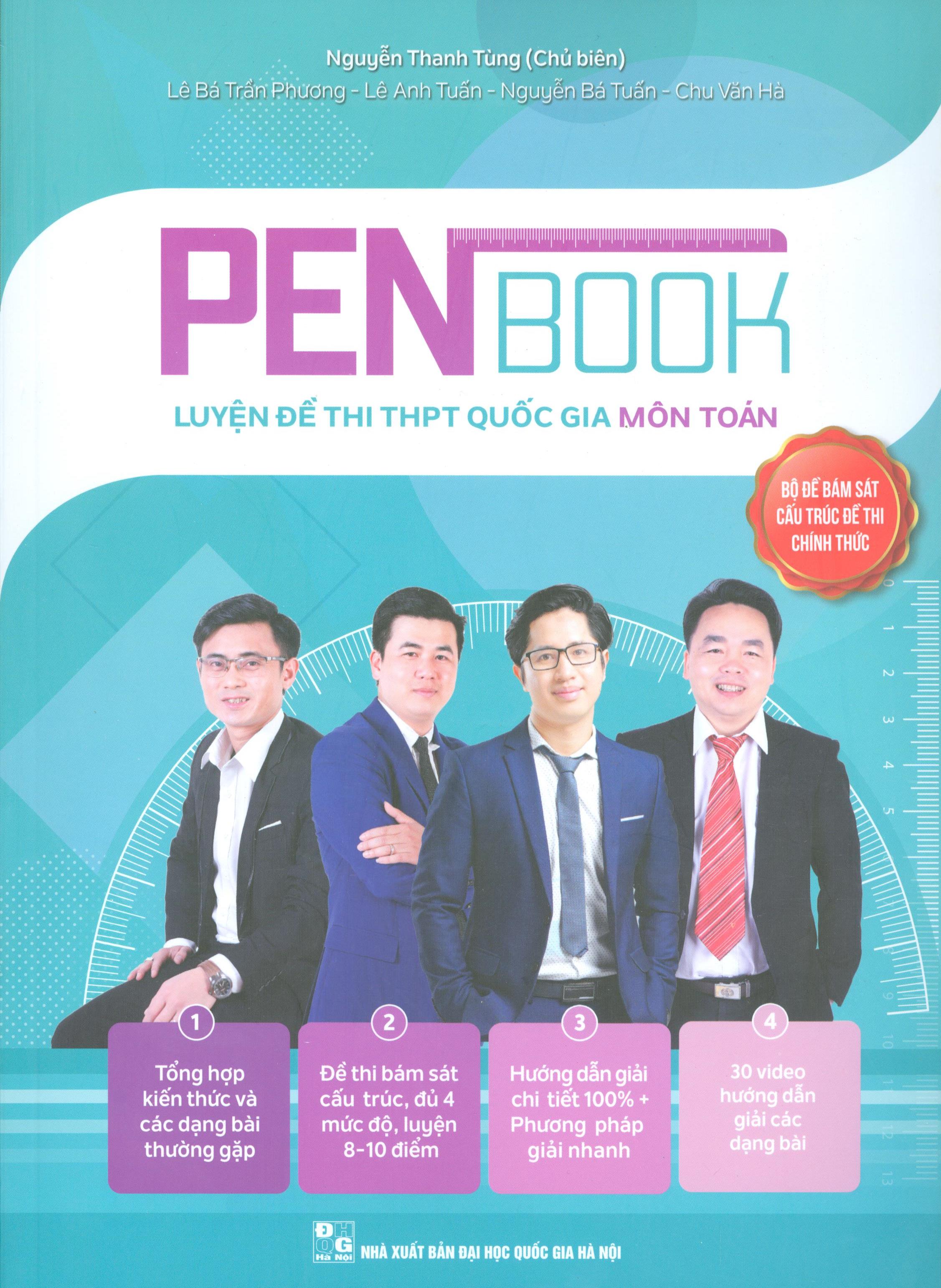 Penbook - luyện đề thi thpt quốc gia môn toán
