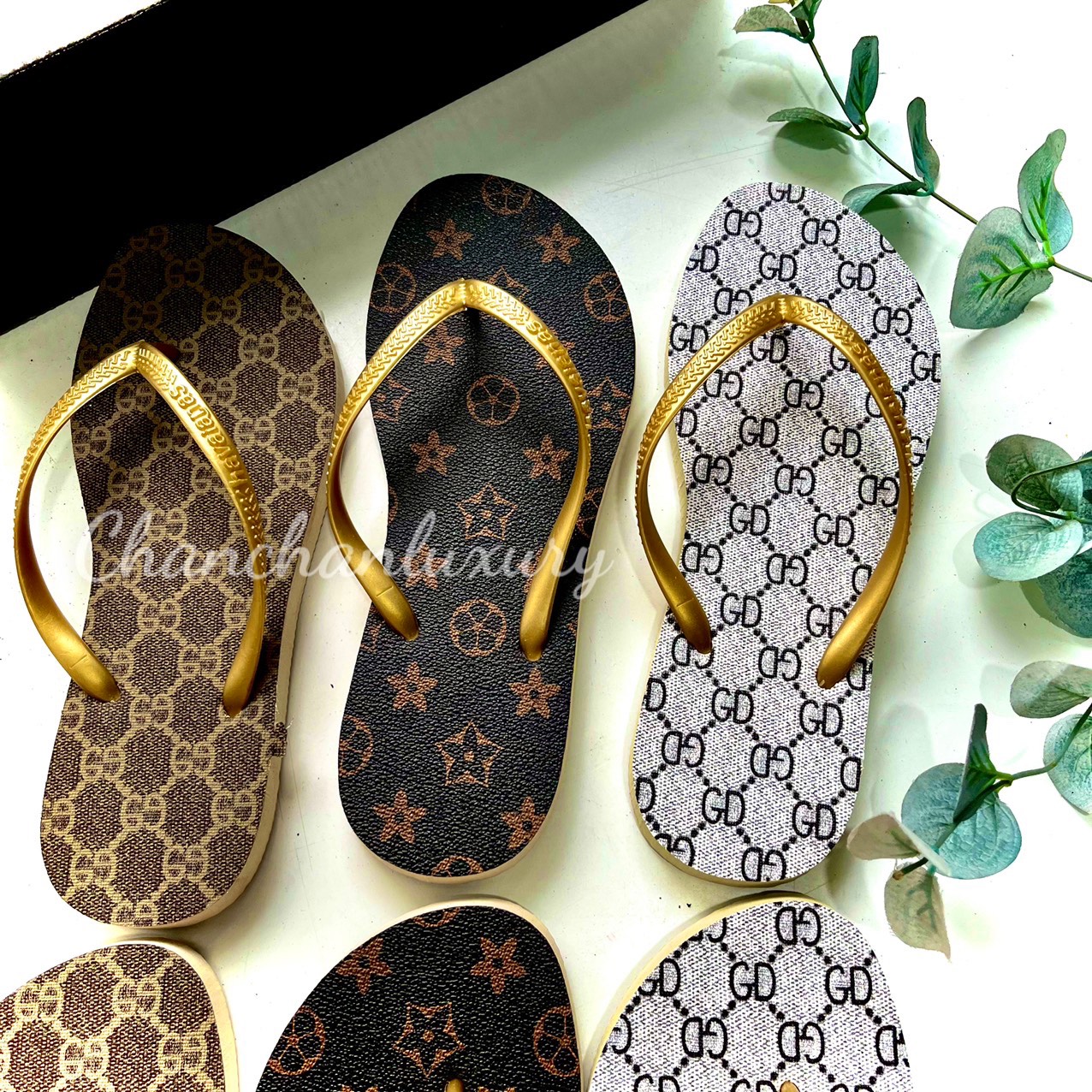 Dép nữ xỏ ngón gucci hot trend thời trang