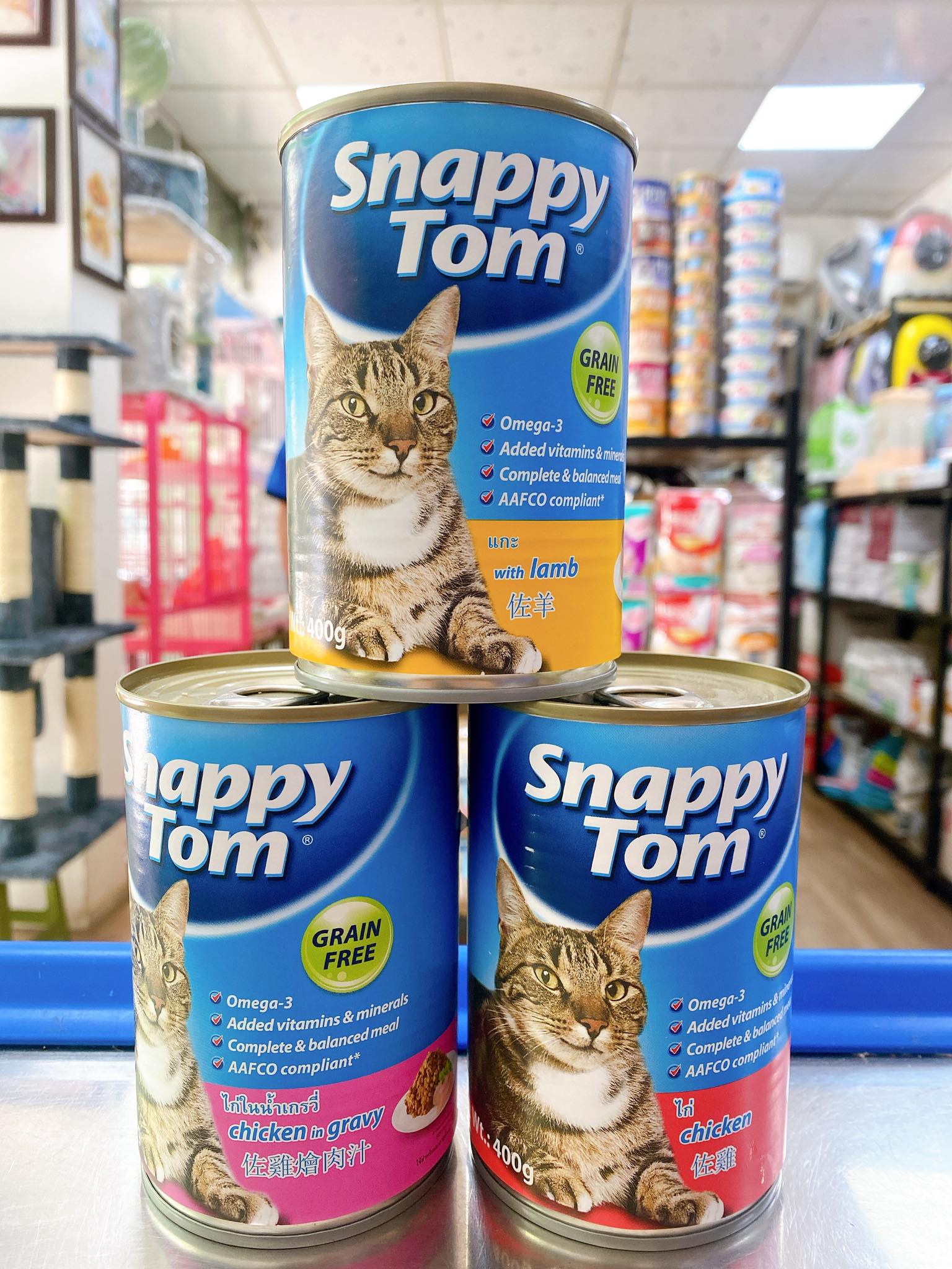 Pate Snappy Tom dành cho mèo