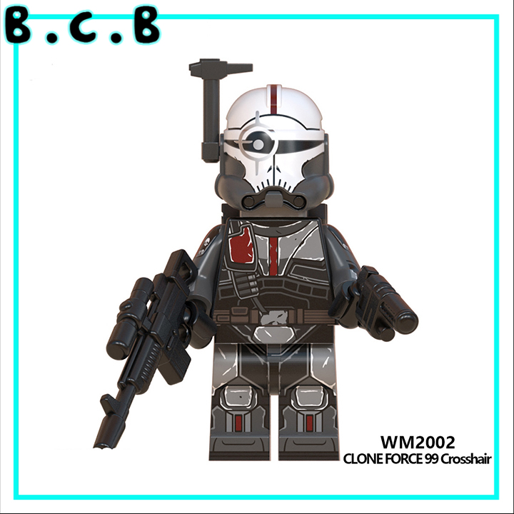 WM6095 - Đồ chơi lắp ráp mô hình minifigure Star Wars- Chiến tranh giữa các vì sao- Darth Maul -Bo Katan- Echo