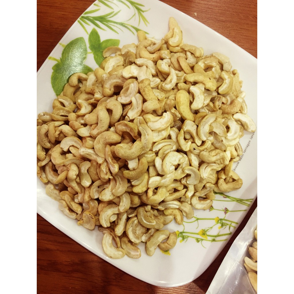 500g hạt điều tươi bể đôi làm sữa size lớn