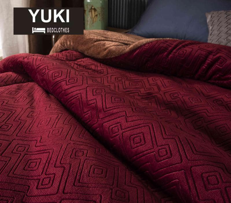 Chăn lông cừu Yuki Nhật Bản chính hãng, mền lông cừu Nhật chính hãng, siêu ấm - chăn đại hàn cao cấp