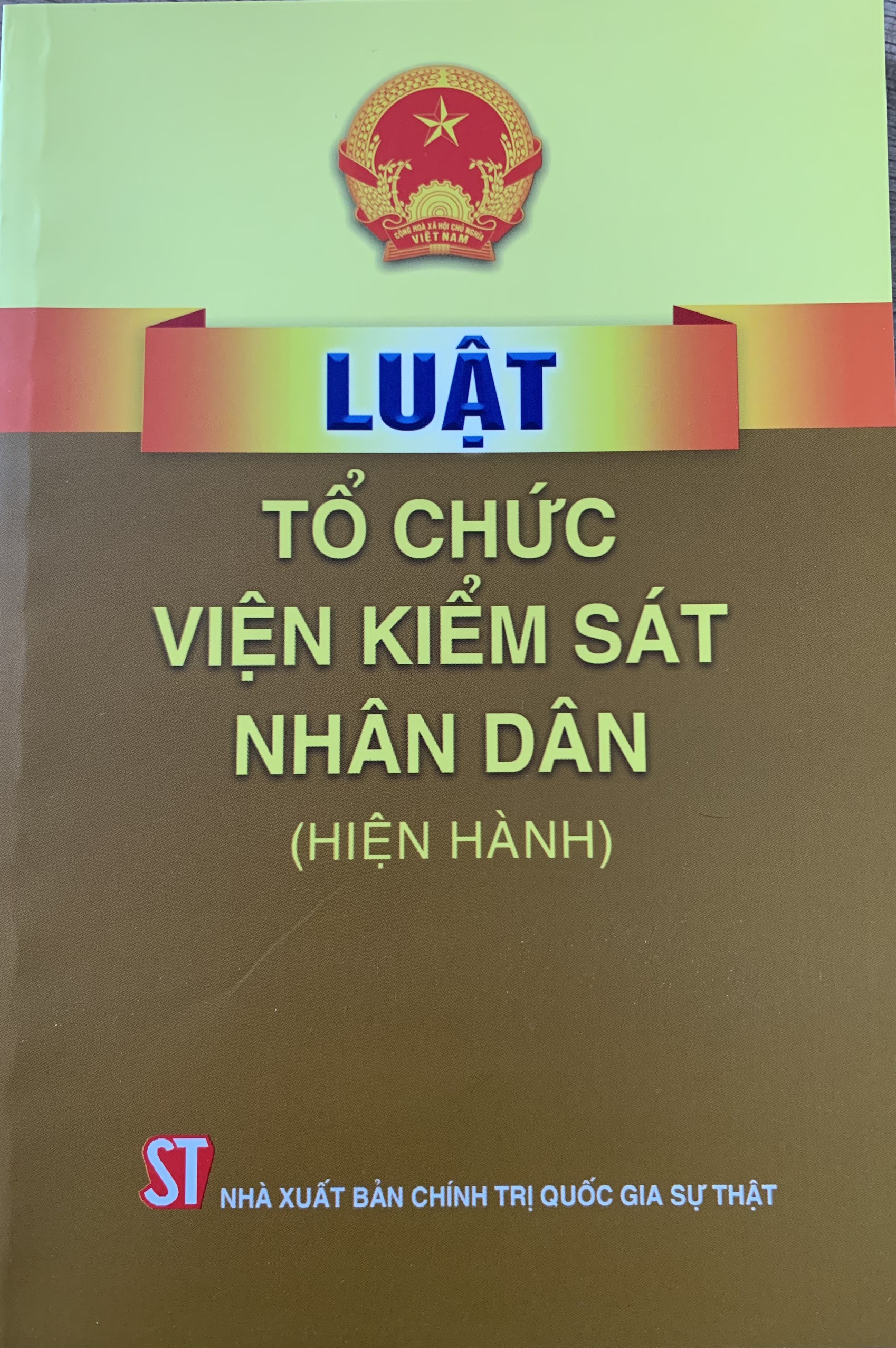 Luật tổ chức viện kiểm sát nhân dân