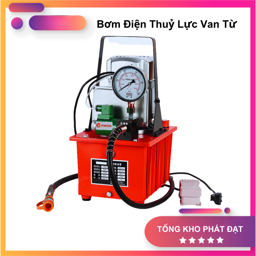 Bộ Nguồn Thuỷ Lực - Bơm Điện 1 Đường Dầu Van Từ Thùng Dầu 7L Áp 700 Bar Bảo Hành 6 Tháng Giá 8,000,000 Đồng*Miễn phí vận chuyển