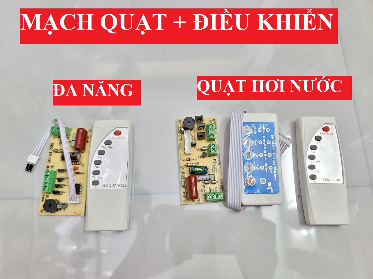 Mạch quạt đa năng; mạch quạt hơi nước đa năng