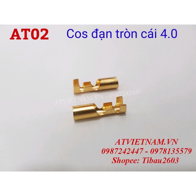 Cos tròn đầu cái 4.0, cos đầu đạn tròn cái - at02
