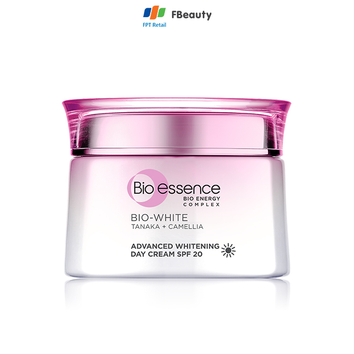 Kem Dưỡng Sáng Da Ban Ngày SPF20 Bio Essence Tanaka White Double Whitening Day Cream 50ml