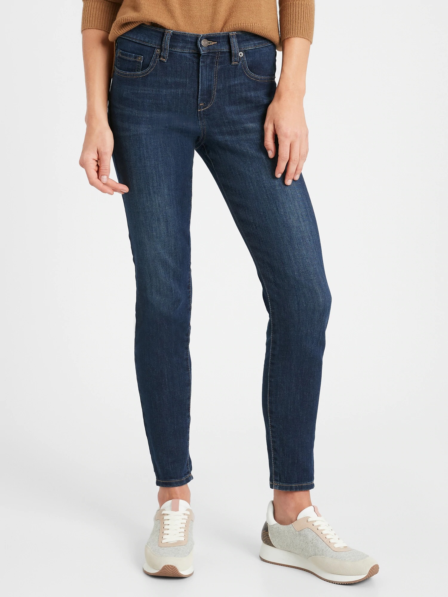 Quần Jean Nữ Banana Republic Dark Wash Skinny Jean Dark Wash