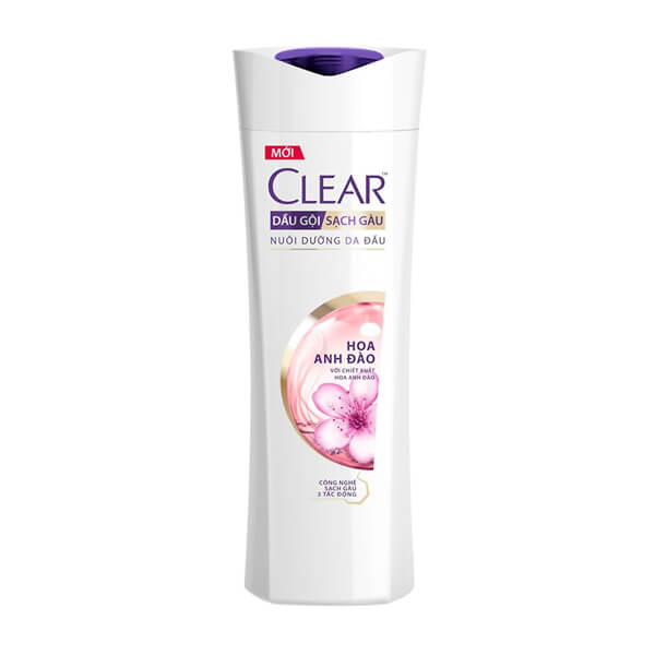 Clear - dầu gội hương hoa anh đào chai 340g