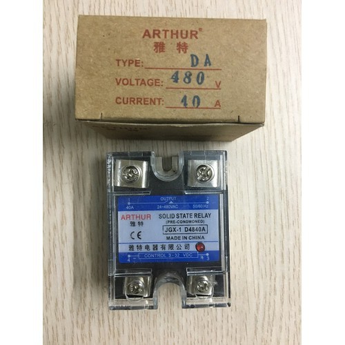 Relay bán dẫn Arthur Rơ le bán dẫn Solid State Relay SSR Arthur 100VA AA  DA