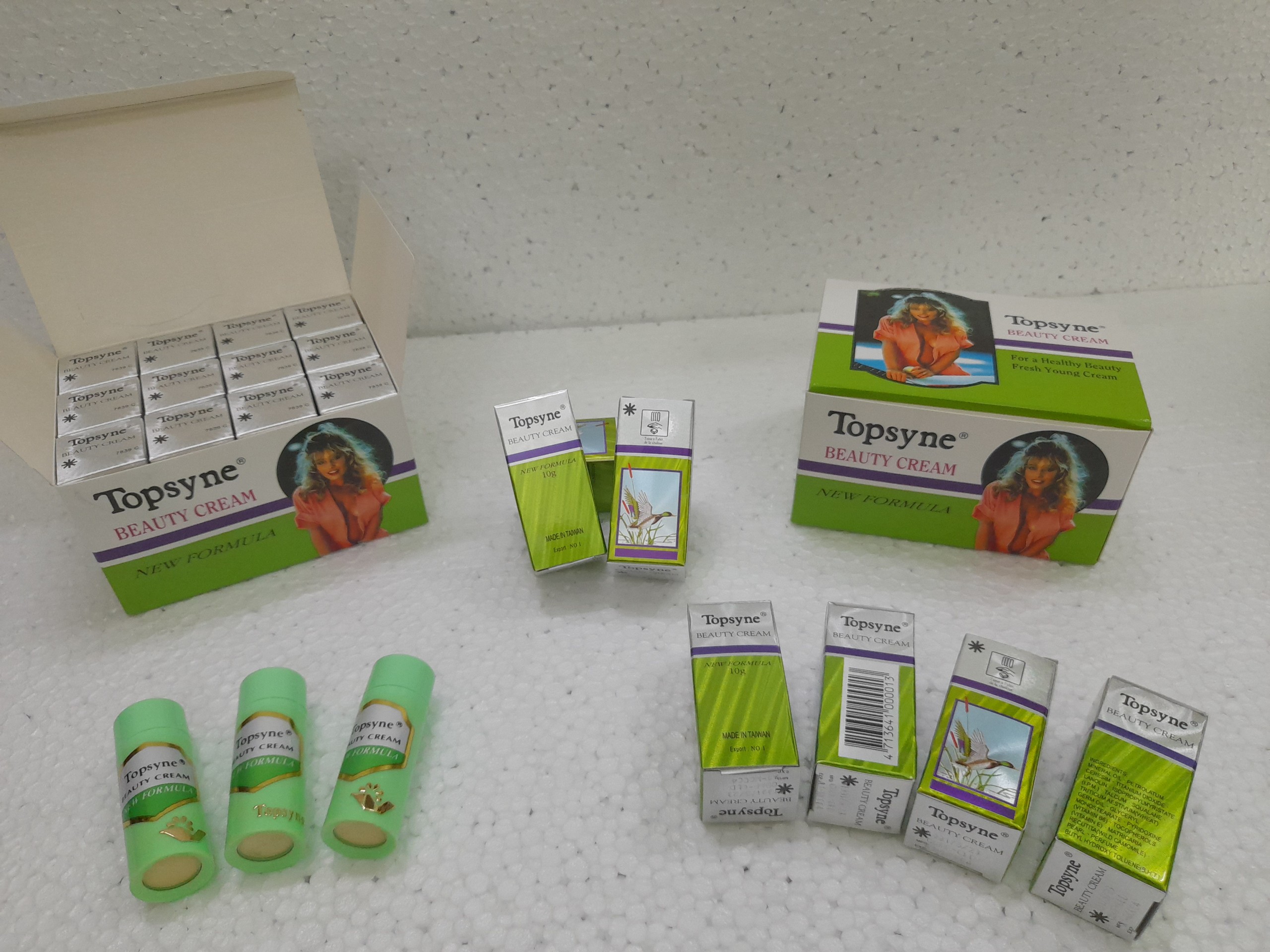 [10g] Kem Topsyne giảm thâm nám tái tạo đốm mờ vết thâm ngừa mụn kiểm soát nhờn – Đài Loan