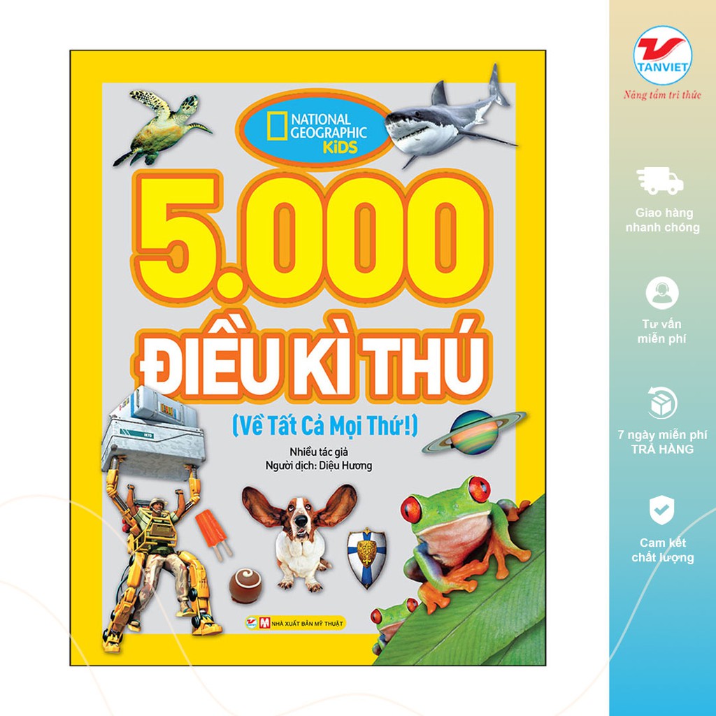 Tân việt - sách khám phá - 5000 điều kì thú