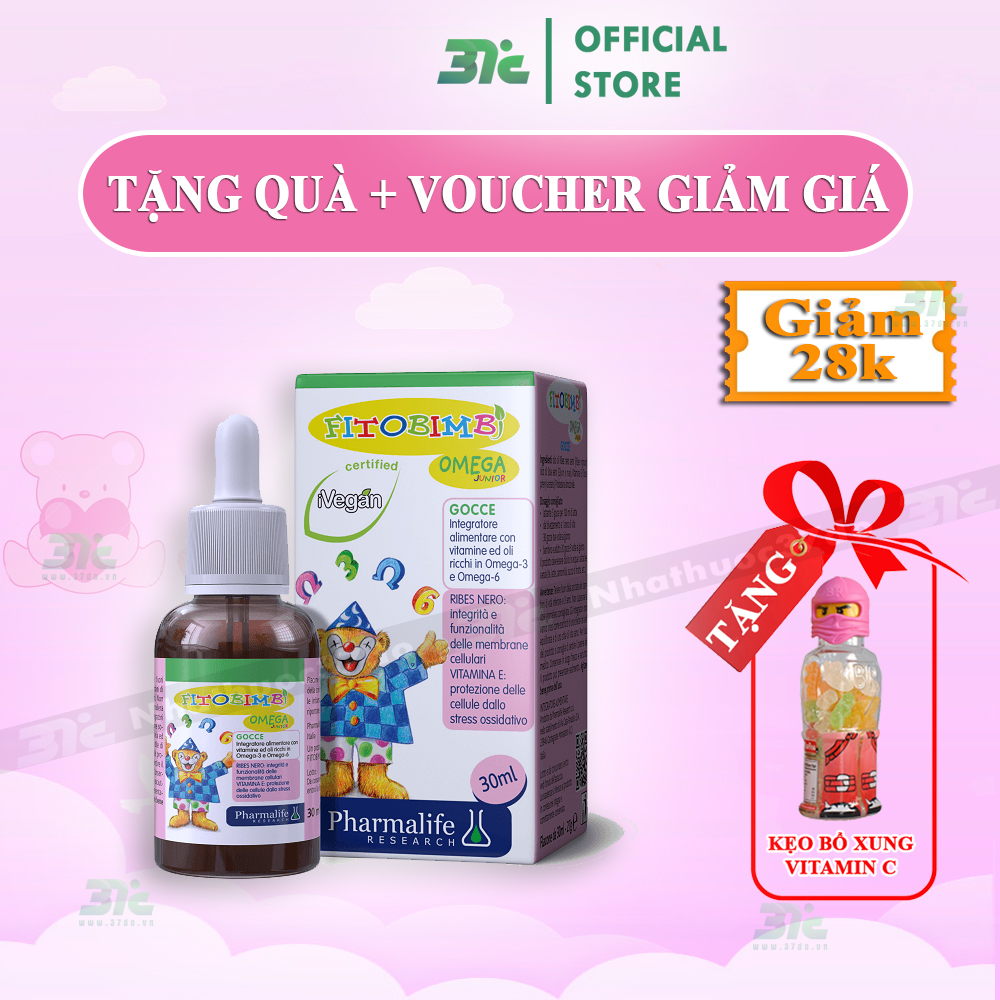 Fitobimbi Omega Junior - Thông minh mắt sáng con phát triển não bộ
