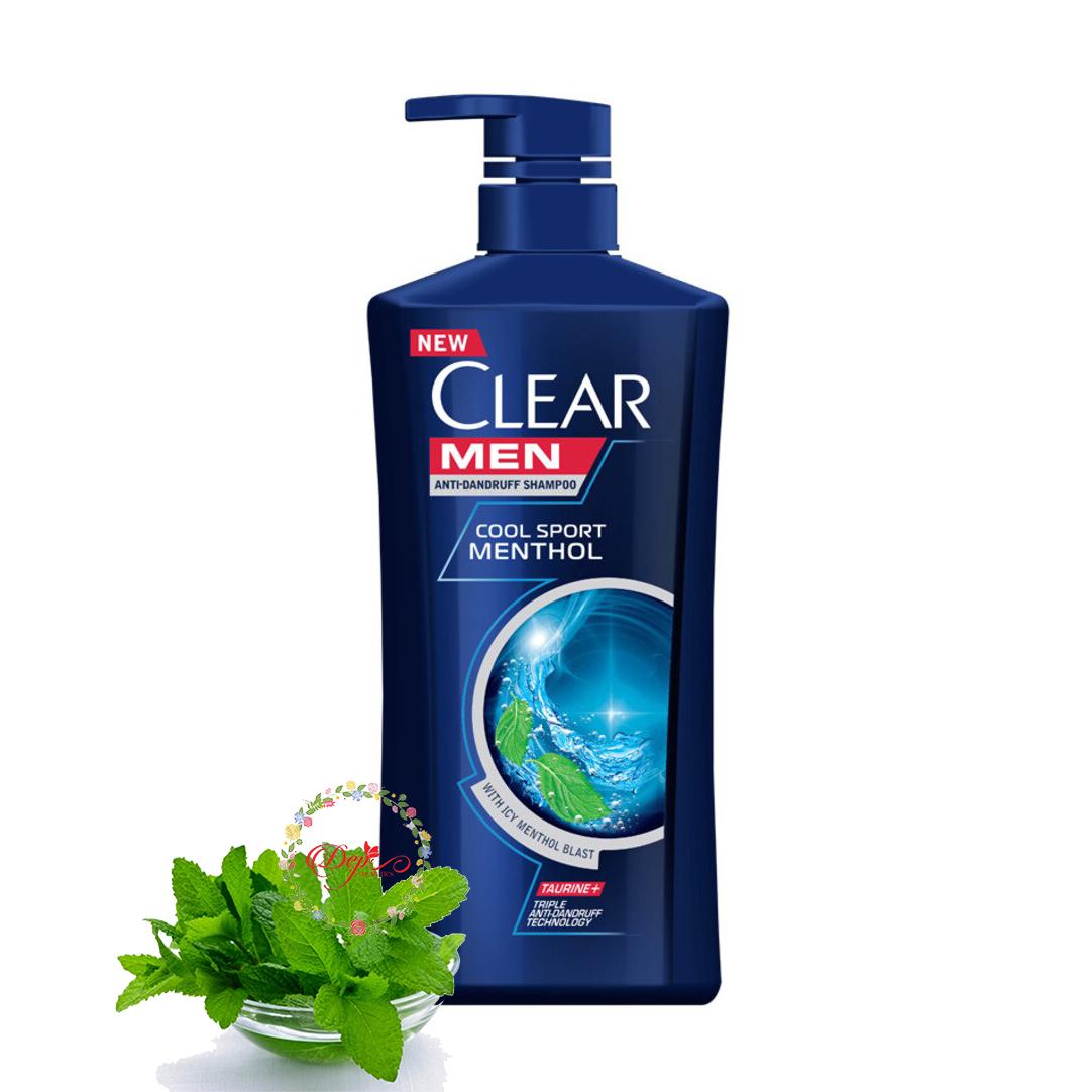 Dầu Gội Clear Men Thái Lan 450ml mát lạnh sạch gàu