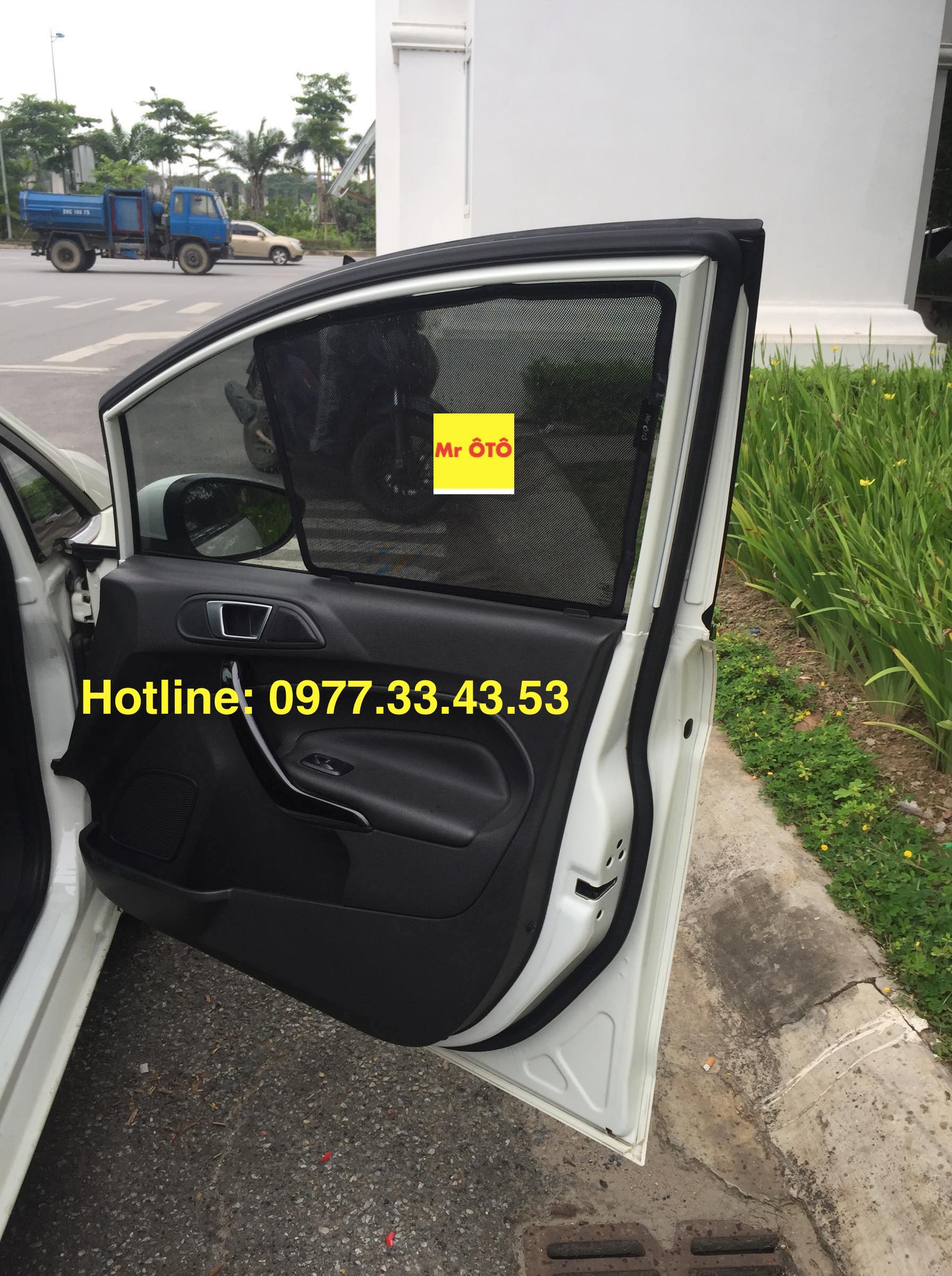 [ GIÁ XƯỞNG] RÈM CHE NẮNG NAM CHÂM CHO XE FORD Fiesta Hatback . BẢO HÀNH 2 NĂM TOÀN QUỐC