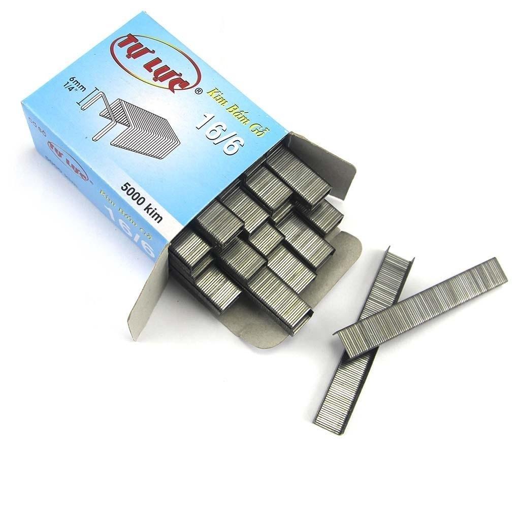 Hộp 5000 ghim bắn gỗ tự lực 16/6, 13/8. 13/6