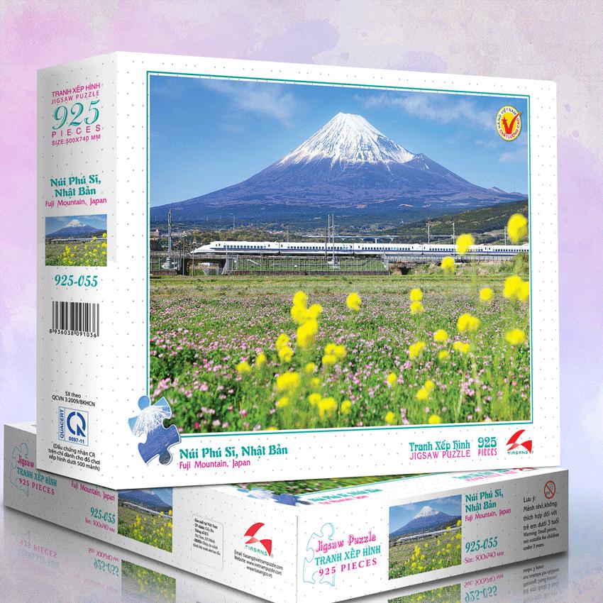 Núi phú sĩ - tranh xếp hình 925 - ms: 925-055