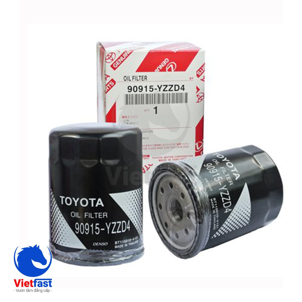 Lọc dầu nhớt cho xe Toyota Vios - Altis - Camry - 90915-YZZD4