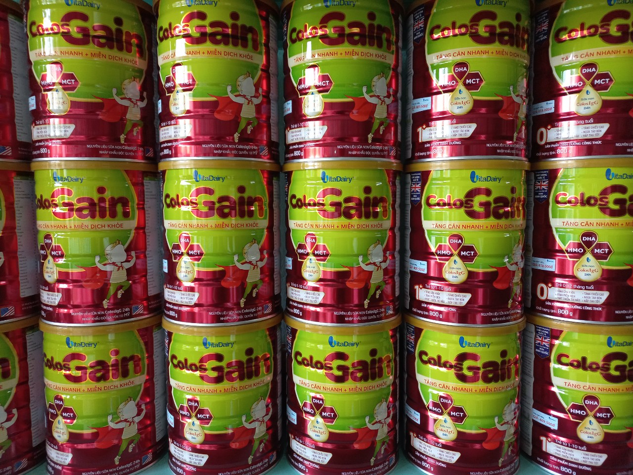 Sữa tăng cân Colos Gain 800g