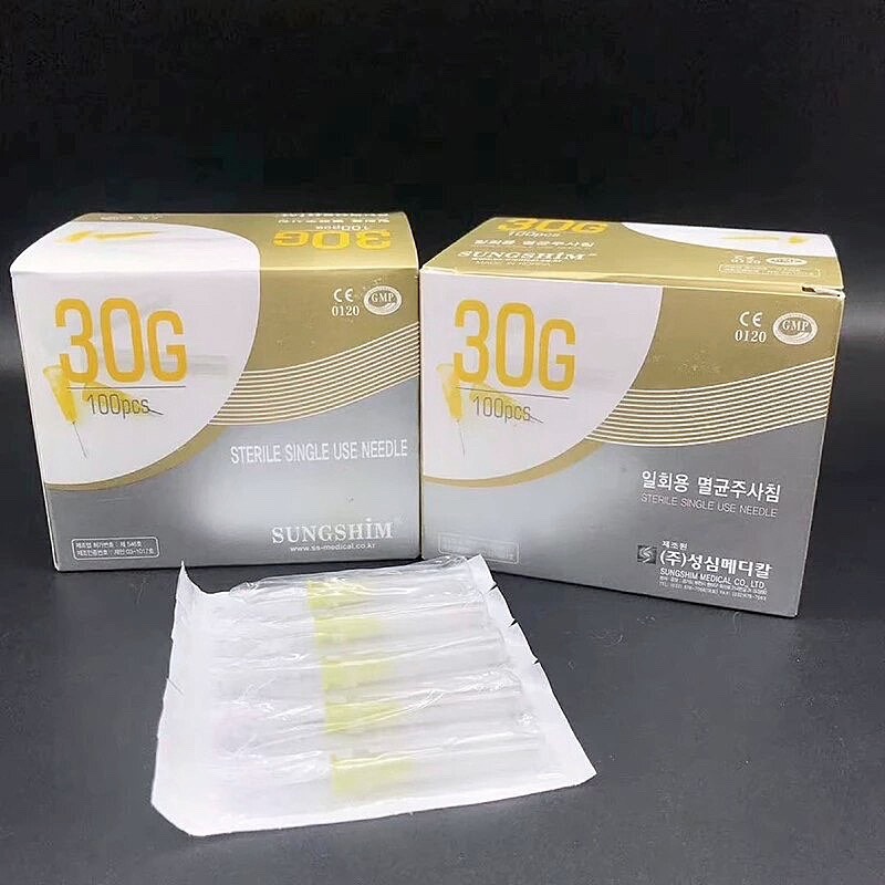 Kim meso 30G Sungshim Hàn quốc chuyên dùng cấy tinh chất căng bóng trẻ hóa da 4mm và 13mm