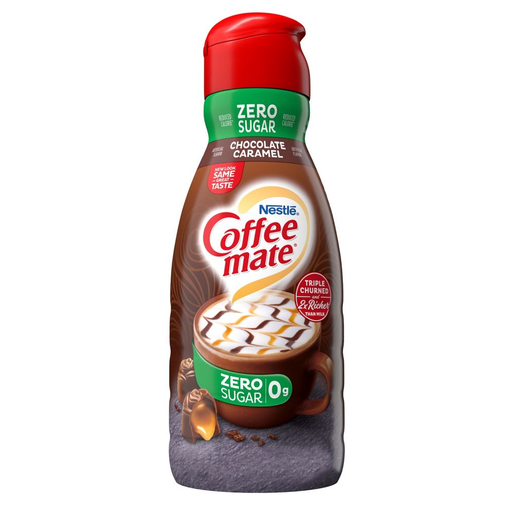 KEM SỮA KHÔNG ĐƯỜNG - ÍT CALO Nestle Coffee Mate Chocolate Caramel Liquid