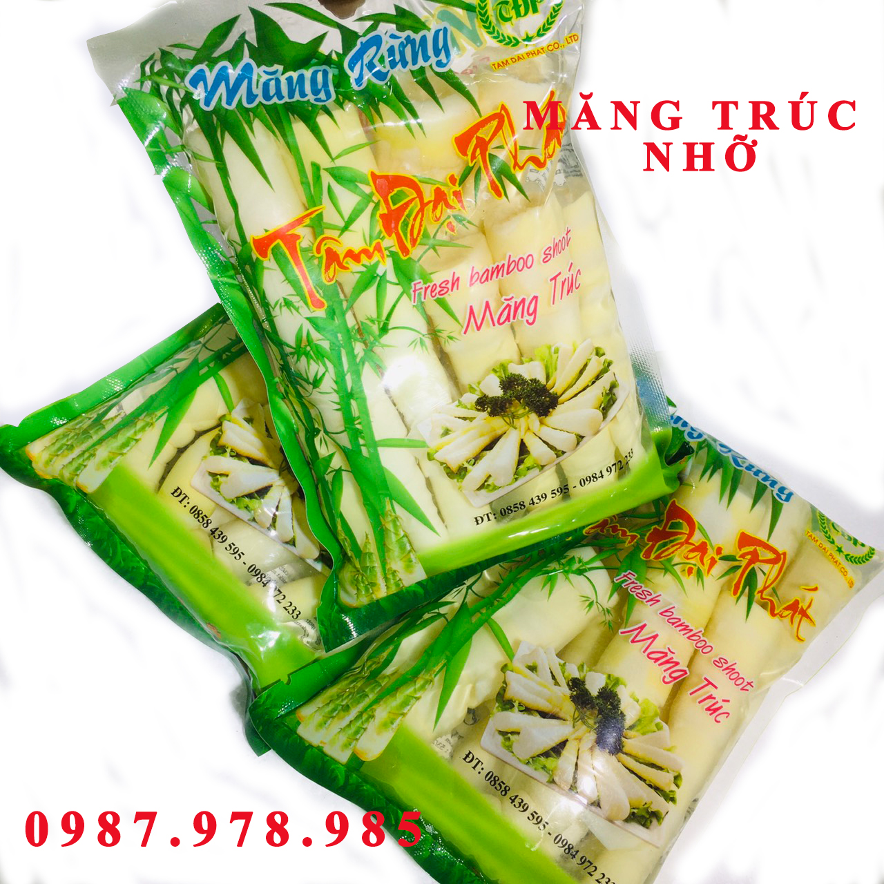 Măng trúc Tây Bắc loại nhỡ 200gr