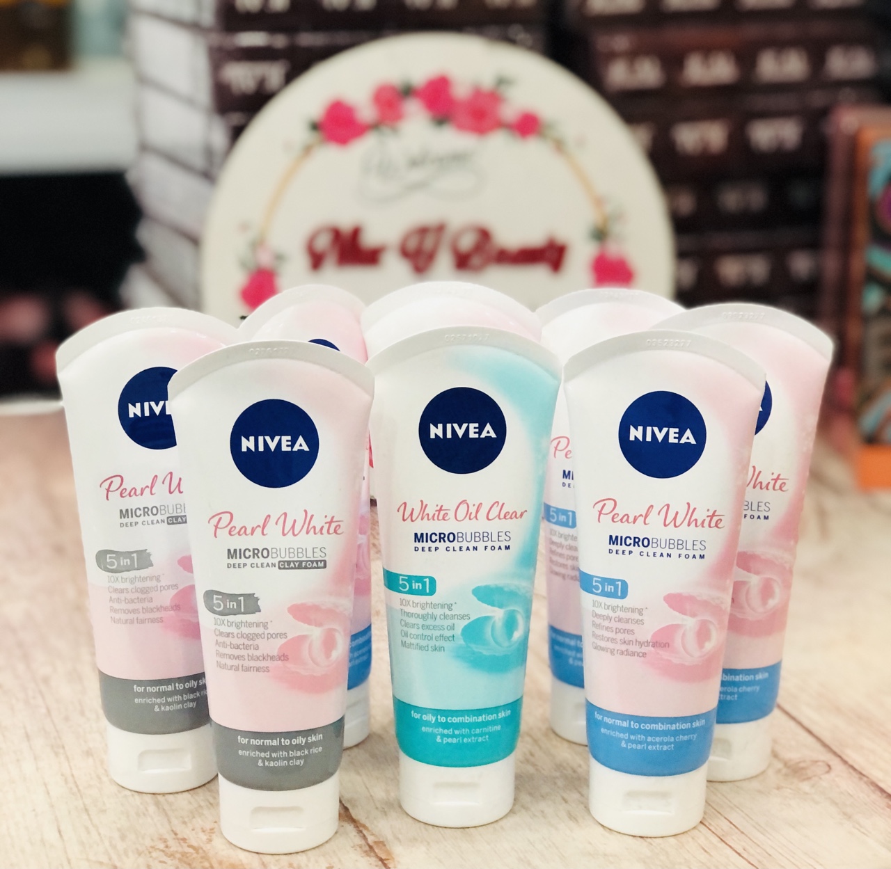Sữa rửa mặt nivea nữ 5in1 - 100g