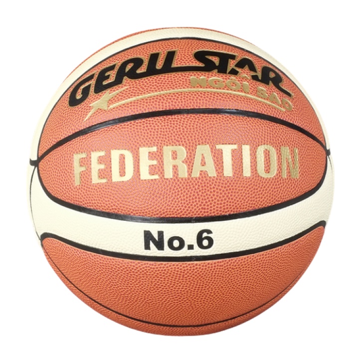 Quả bóng rổ da PU Gerustar Federation số 6