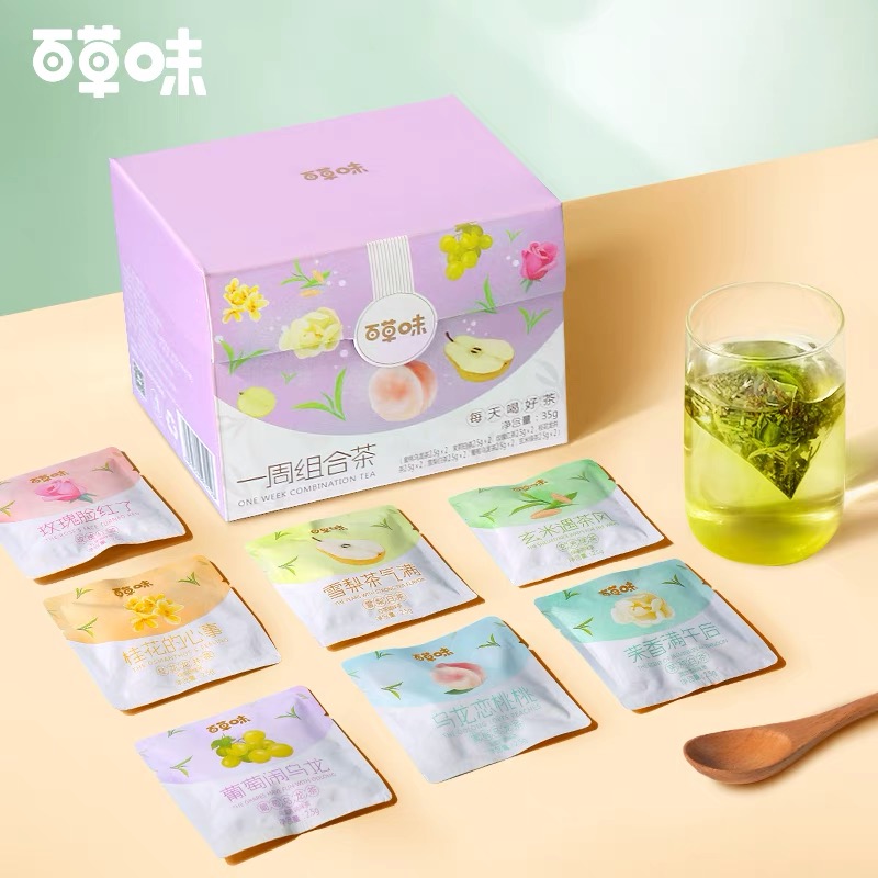 Set trà túi lọc hãng Bách Thảo Vị dưỡng nhan,giải nhiệt