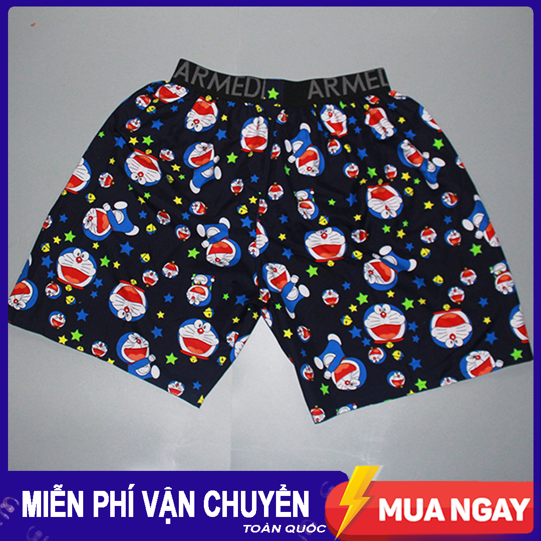 [HCM]Quần Đùi Nam - Quần Ngủ Nam - Mặc nhà - Mẫu Họa tiết BM02