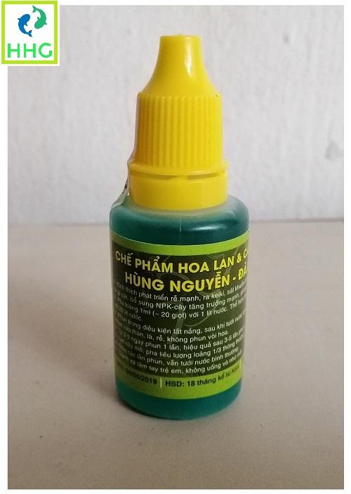 COMBO PHÂN BÓN TRÙN QUẾ CAO CẤP CHO HOA LAN GÓI 1KG + CHẾ PHẨM HÙNG NGUYỄN 20ML