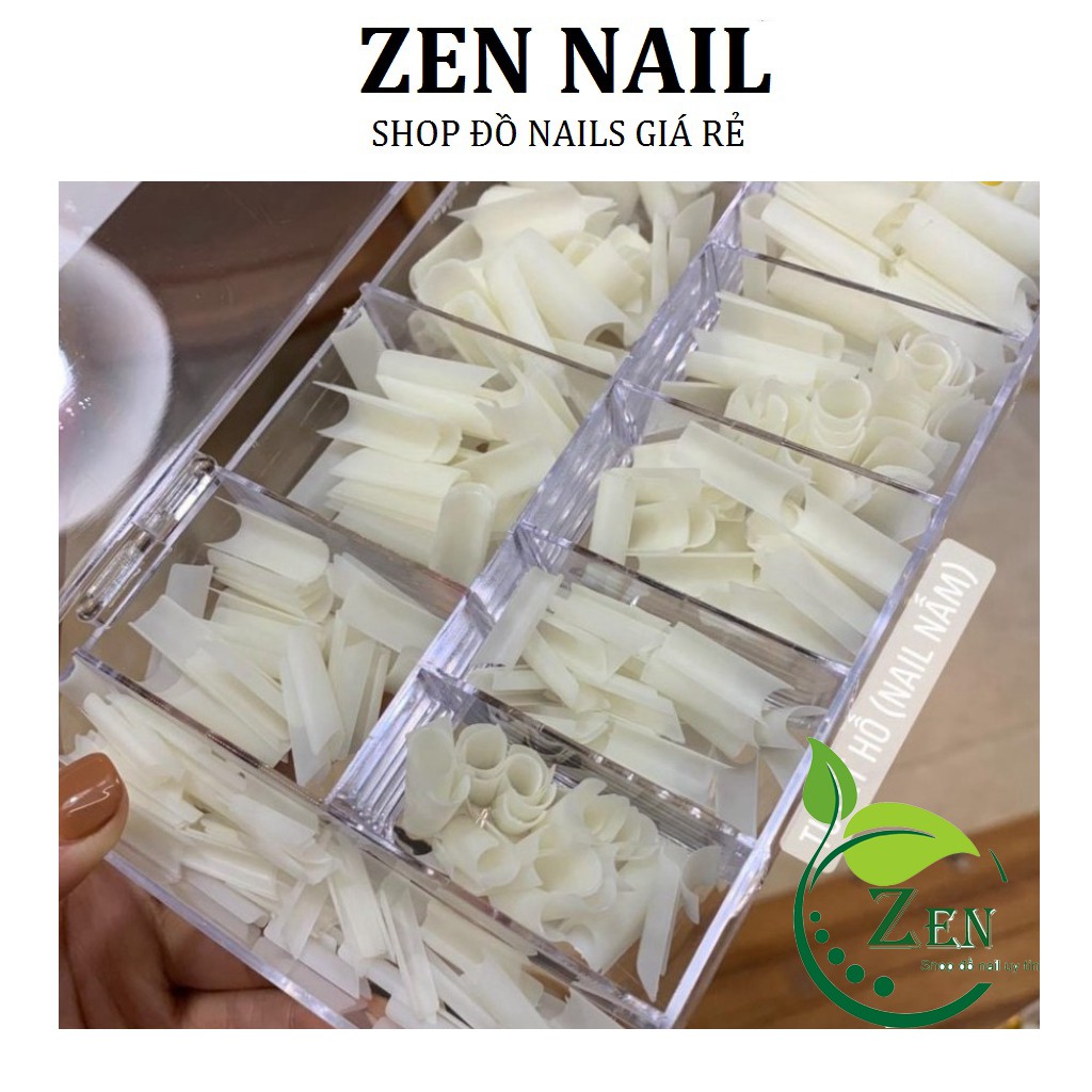 Móng nối tre HSM nhám sẳn đủ size từ 0-9