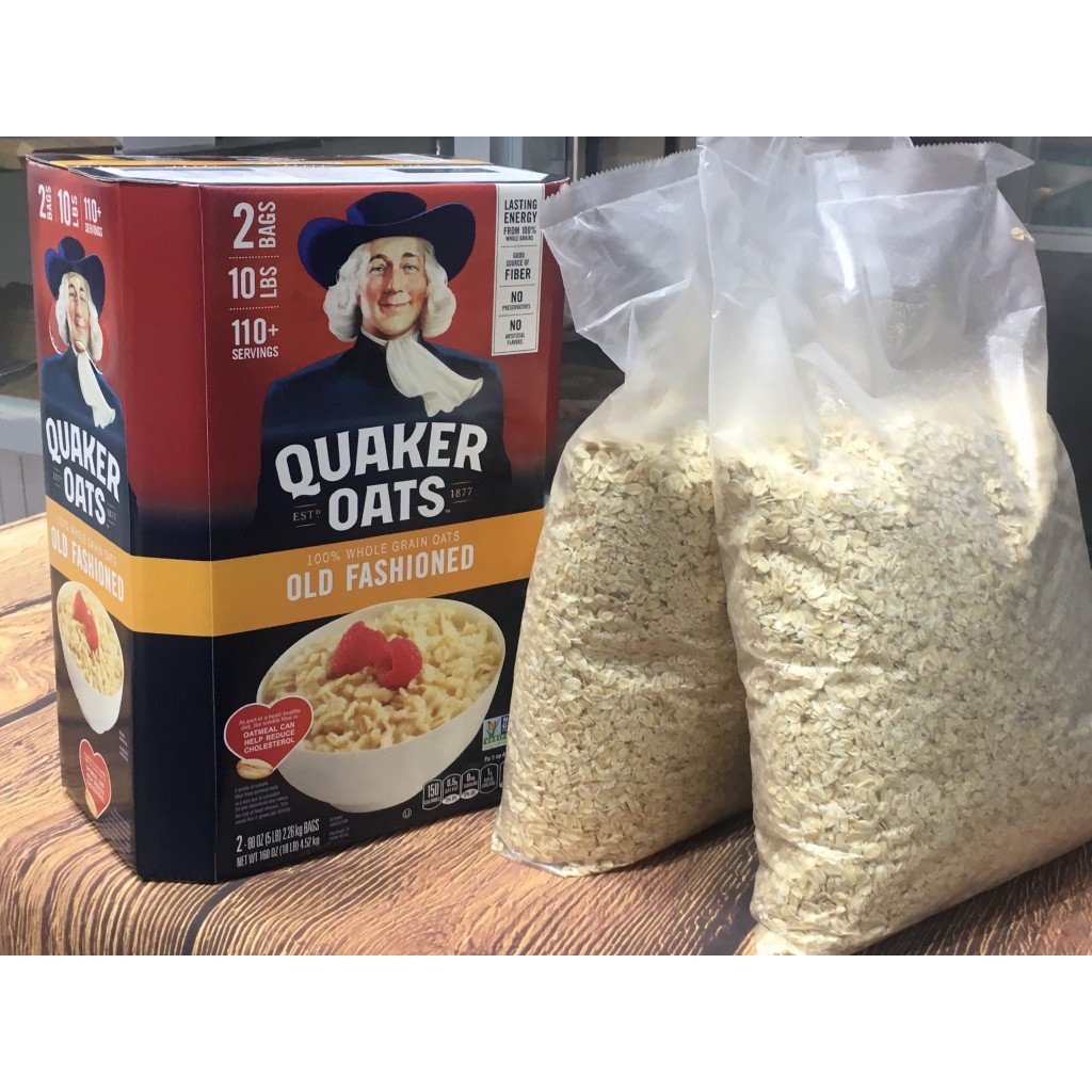 YẾN MẠCH QUAKER OATS-OLD FASHIONED 4.5KG